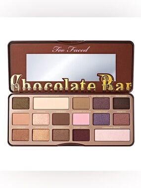 Too Faced Semi-Sweet Chocolate Bar matte metallic Eyeshadow Palette Sephora